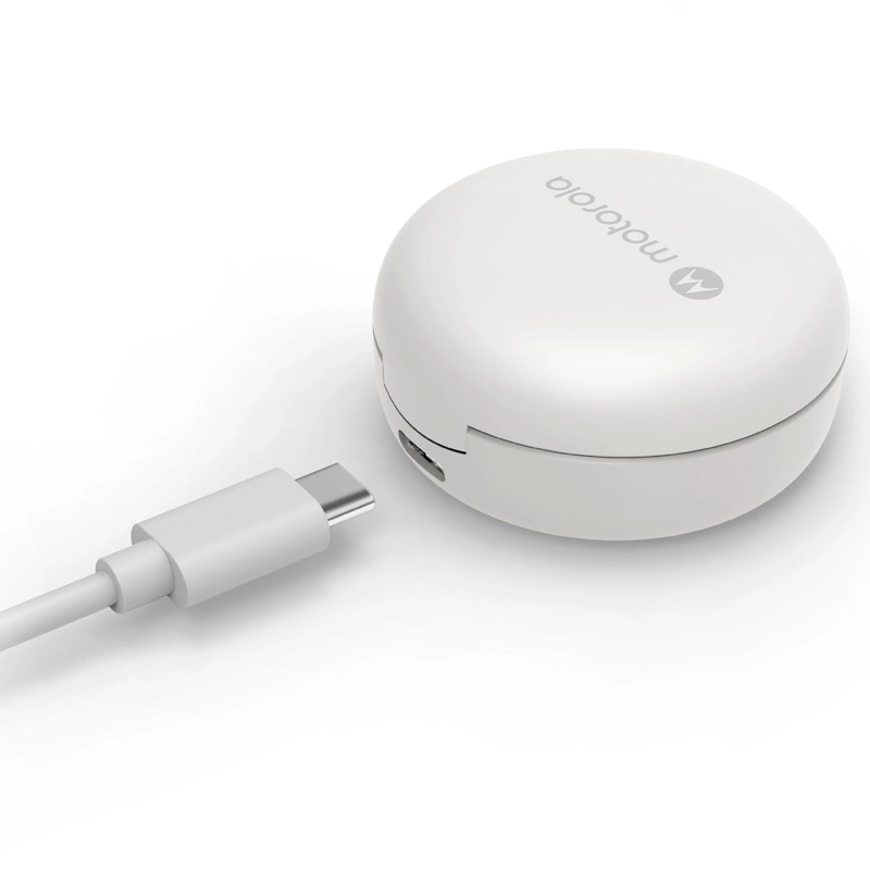 AUDÍFONOS MOTOROLA TRUE WIRELESS MOTO BUDS 150 BLUETOOTH BLANCO - 4