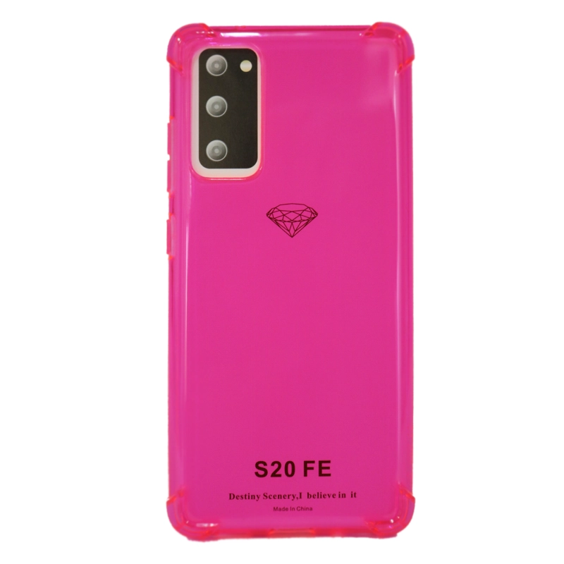 CARCASA SAMSUNG S20 FE JOIGO ANTI-SHOCK FLUOR ROSA - 1