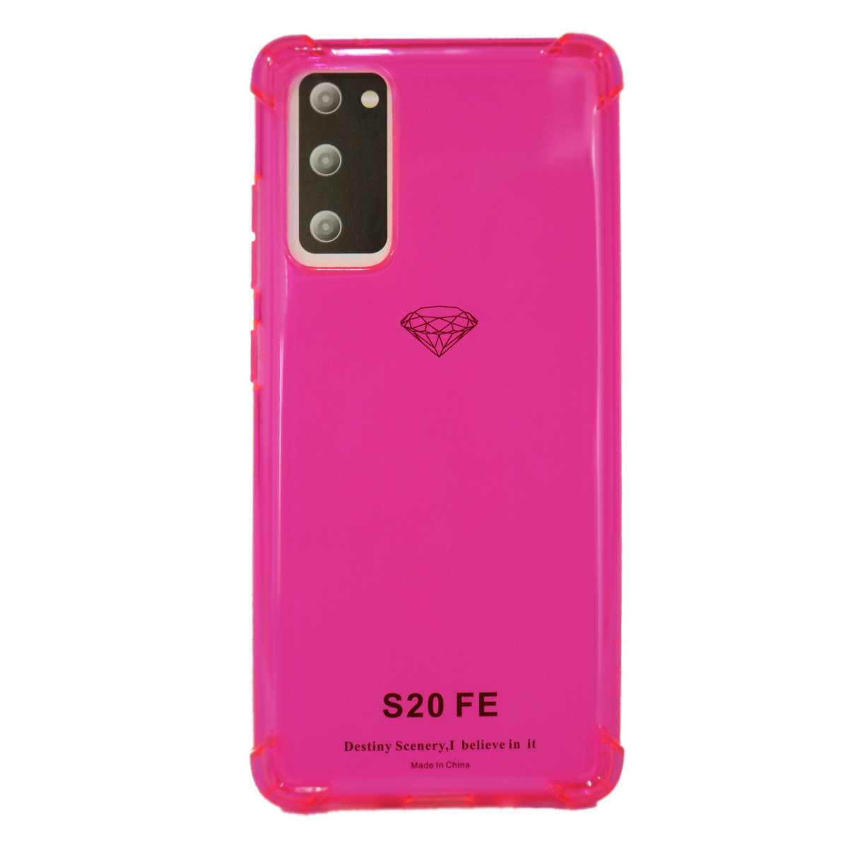 CARCASA SAMSUNG S20 FE JOIGO ANTI-SHOCK FLUOR ROSA - 1