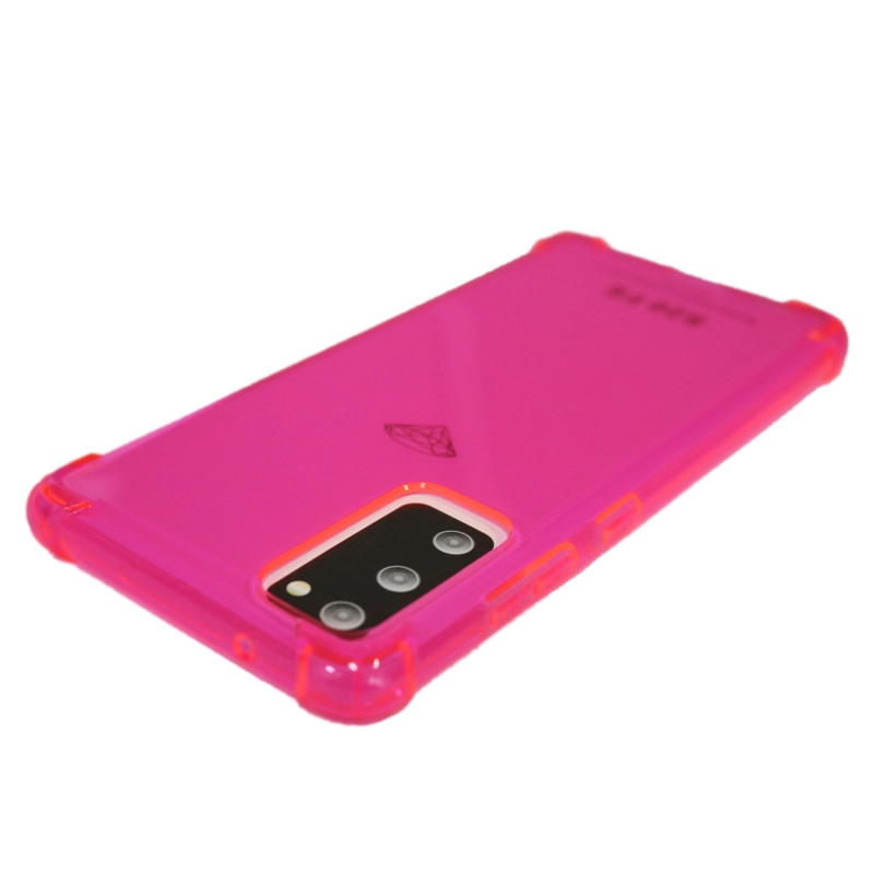 CARCASA SAMSUNG S20 FE JOIGO ANTI-SHOCK FLUOR ROSA - 2