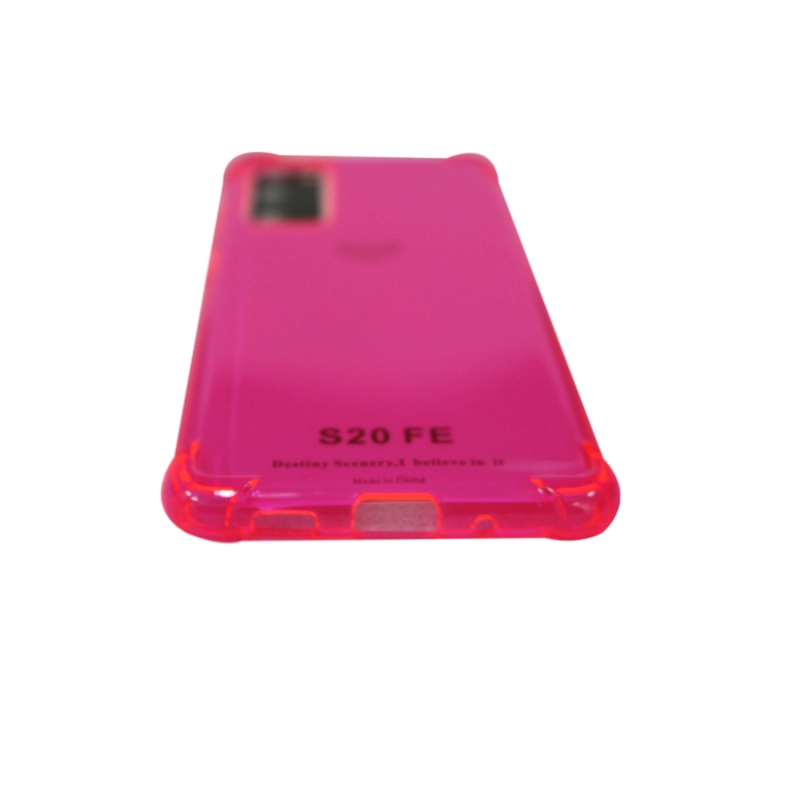 CARCASA SAMSUNG S20 FE JOIGO ANTI-SHOCK FLUOR ROSA - 4