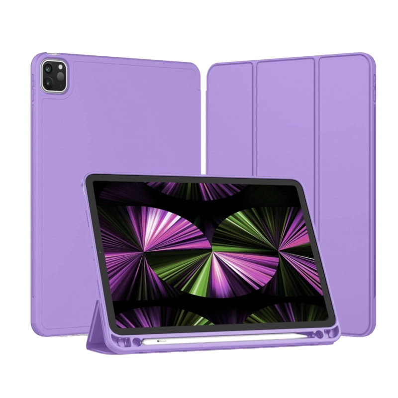 CARCASA FUNDA JOIGO SMART COVER PARA IPAD AIR 13 M2 2024 LILA - 1