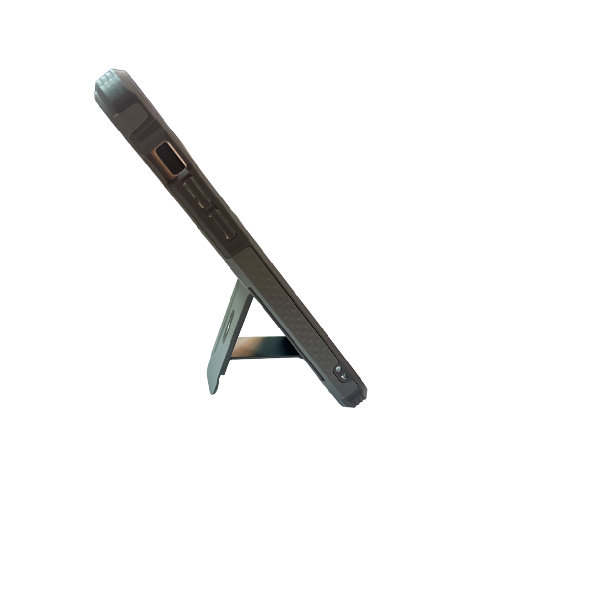 CARCASA IPHONE 15 JOIGO TIPO ARMOR MAGSAFE GRIS - 3