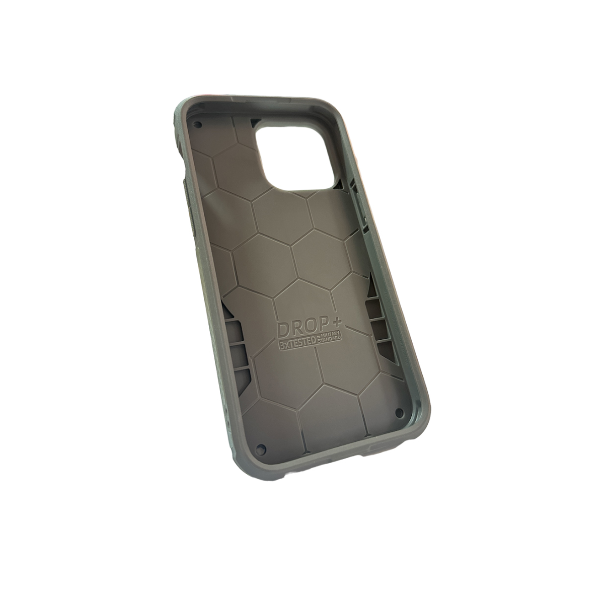 CARCASA IPHONE 15 JOIGO TIPO ARMOR MAGSAFE GRIS - 4