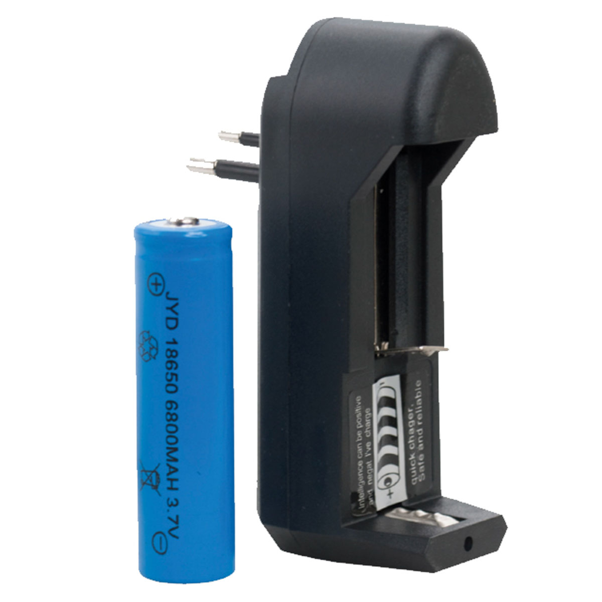 LINTERNA LED TACTICA DE LUZ BLANCA RECARGABLE 1000 LM ZOOM - 3