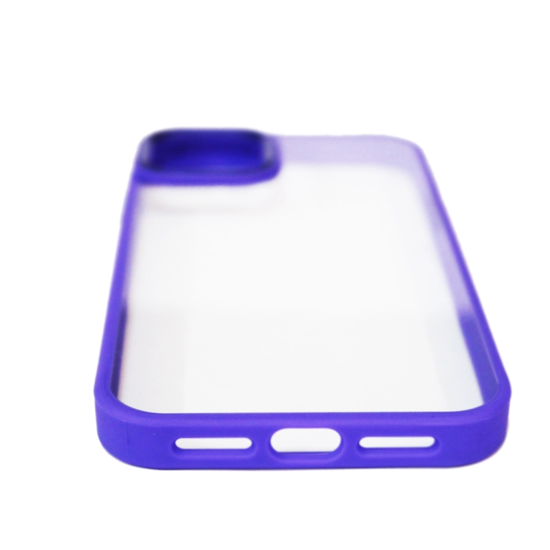 CARCASA IPHONE 13 PRO MAX JOIGO ANTI-SHOCK BORDE LILA - 4