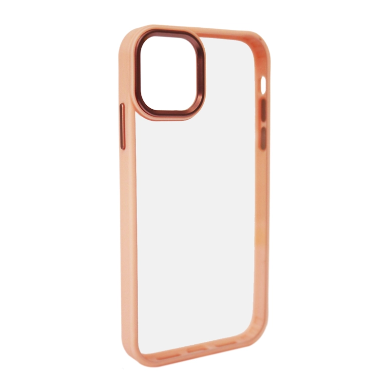 CARCASA IPHONE 13 PRO MAX JOIGO ANTI-SHOCK BORDE ROSADA - 2
