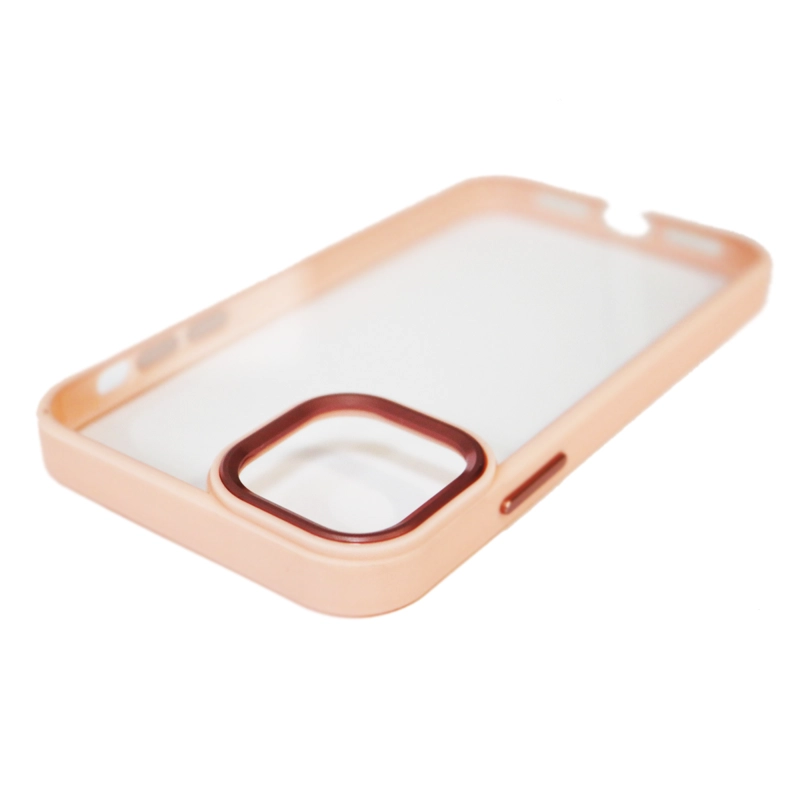 CARCASA IPHONE 13 PRO MAX JOIGO ANTI-SHOCK BORDE ROSADA - 3