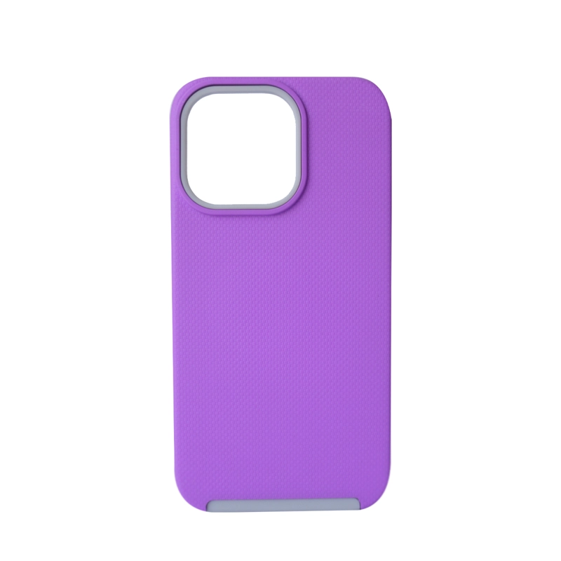 CARCASA IPHONE 13 PRO MAX JOIGO ANTISHOCK MORADO - 1