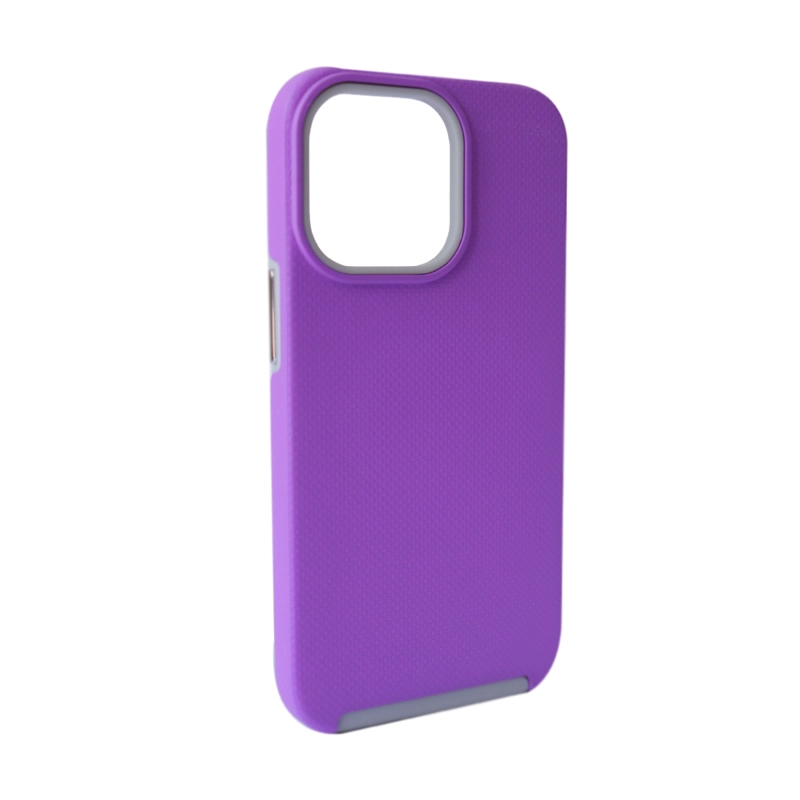 CARCASA IPHONE 13 PRO MAX JOIGO ANTISHOCK MORADO - 3