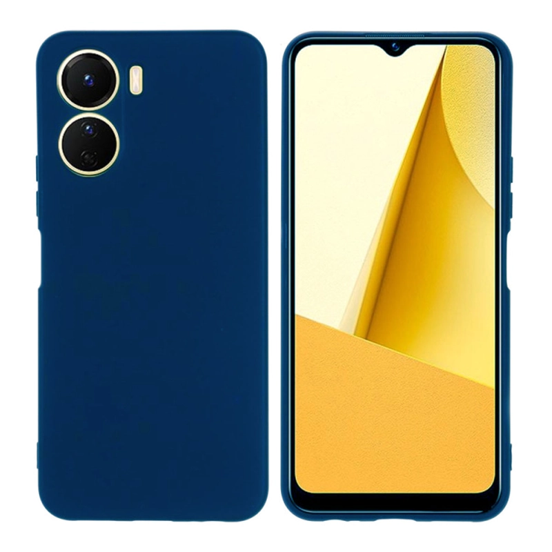 CARCASA VIVO Y16 JOIGO GOMA AZUL - 1