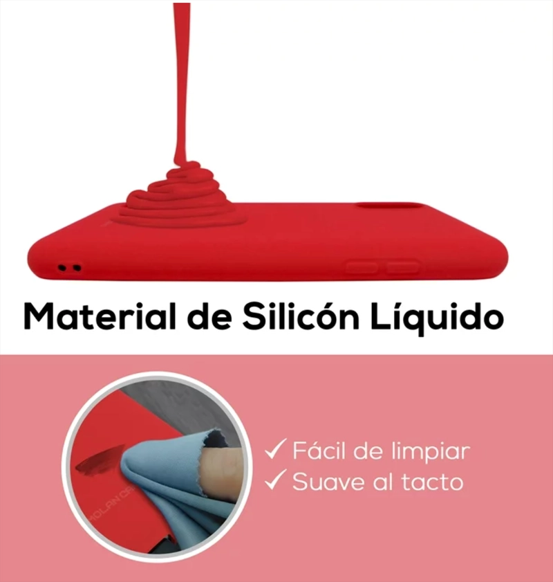 CARCASA VIVO Y21S JOIGO GOMA ROJO - 4