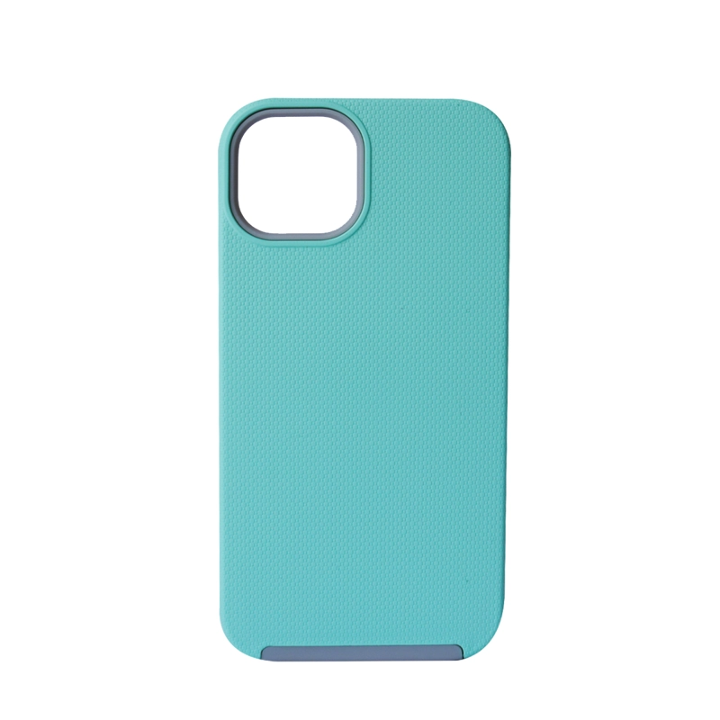 JOIGO CARCASA IPHONE 13 14 JOIGO ANTI GOLPE GOMA TURQUESA