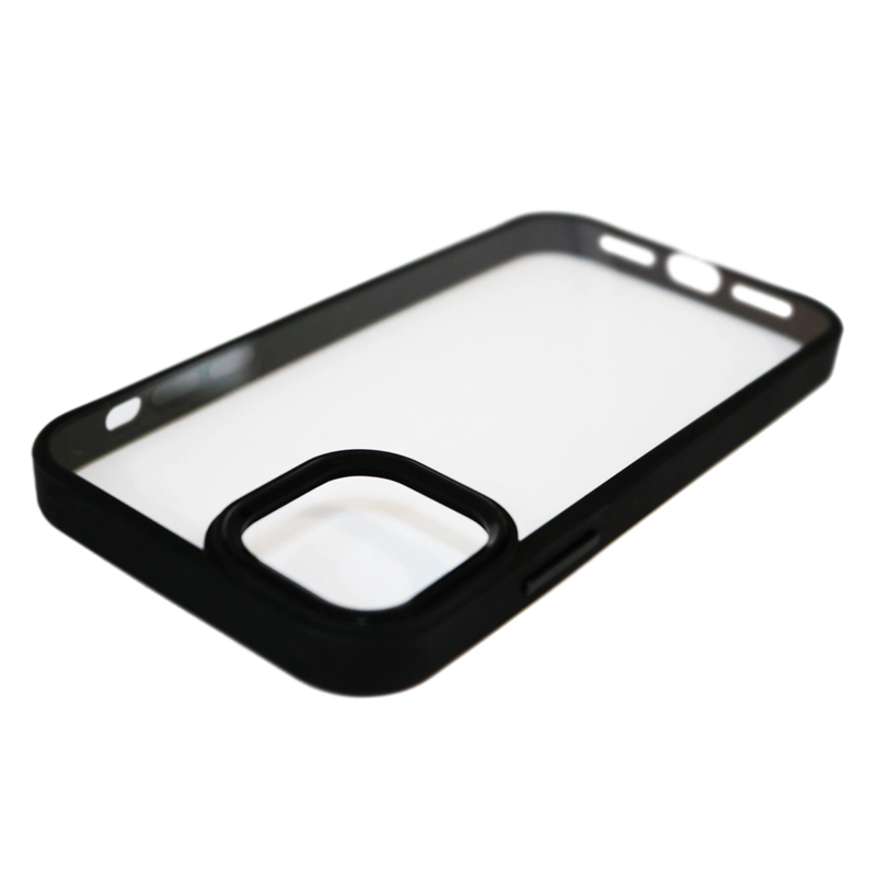 CARCASA IPHONE 13 PRO MAX JOIGO ANTI-SHOCK BORDE NEGRO - 3
