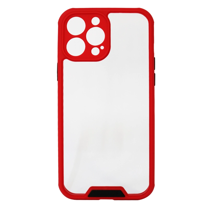 CARCASA IPHONE 13 PRO MAX JOIGO ANTI-SHOCK CAMARA ROJO - 1