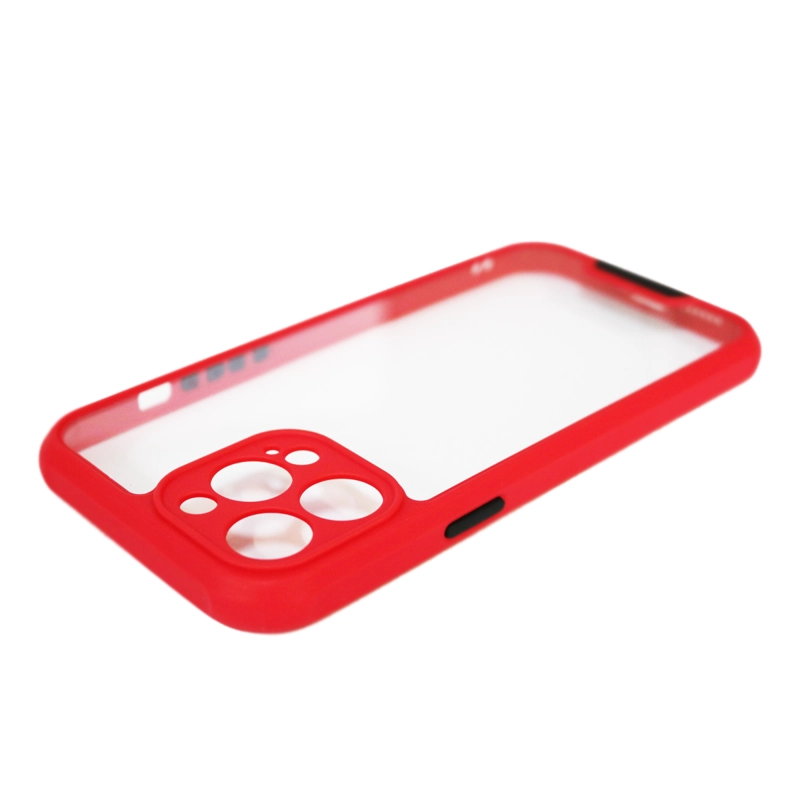 CARCASA IPHONE 13 PRO MAX JOIGO ANTI-SHOCK CAMARA ROJO - 3