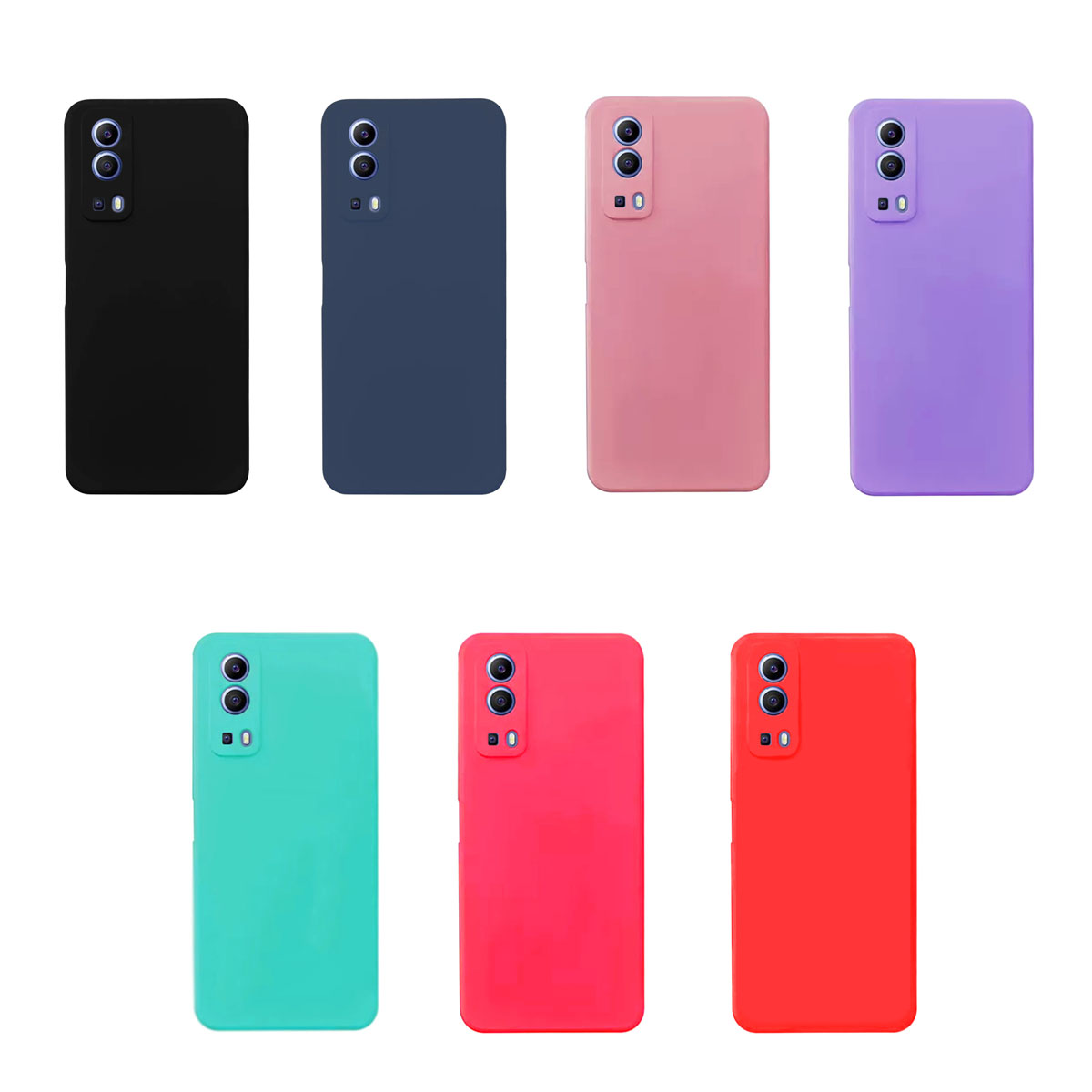 CARCASA VIVO Y53S JOIGO FUNDA GOMA LILA - 4