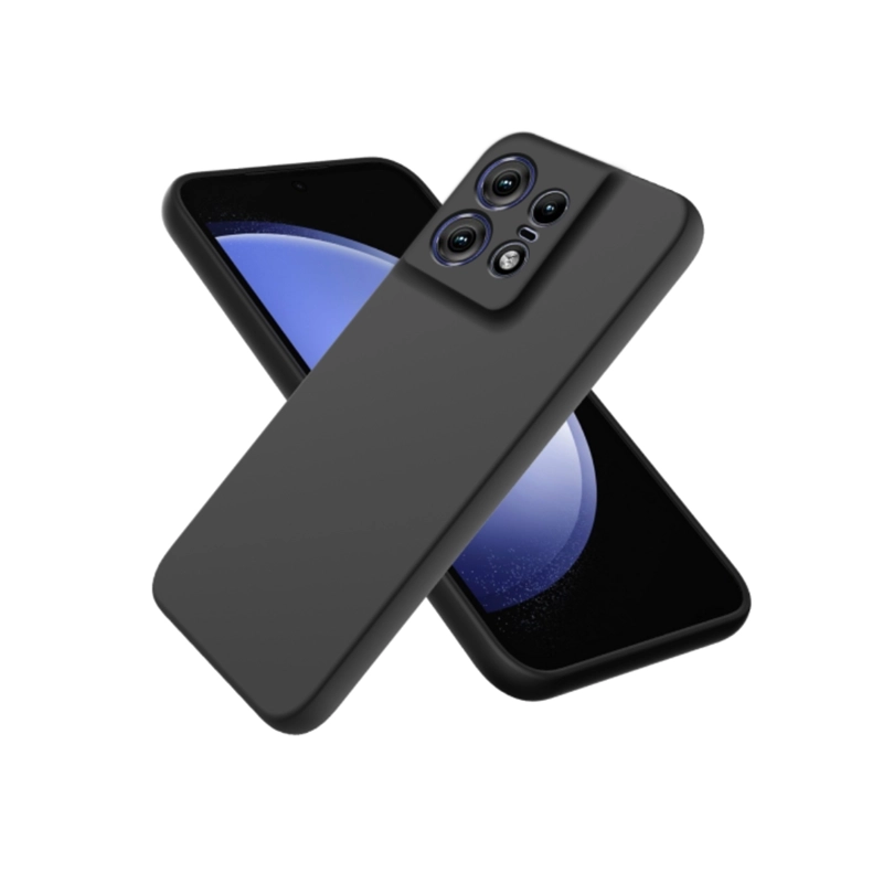 CARCASA MOTOROLA EDGE 50 PRO JOIGO FUNDA GOMA NEGRO - 1