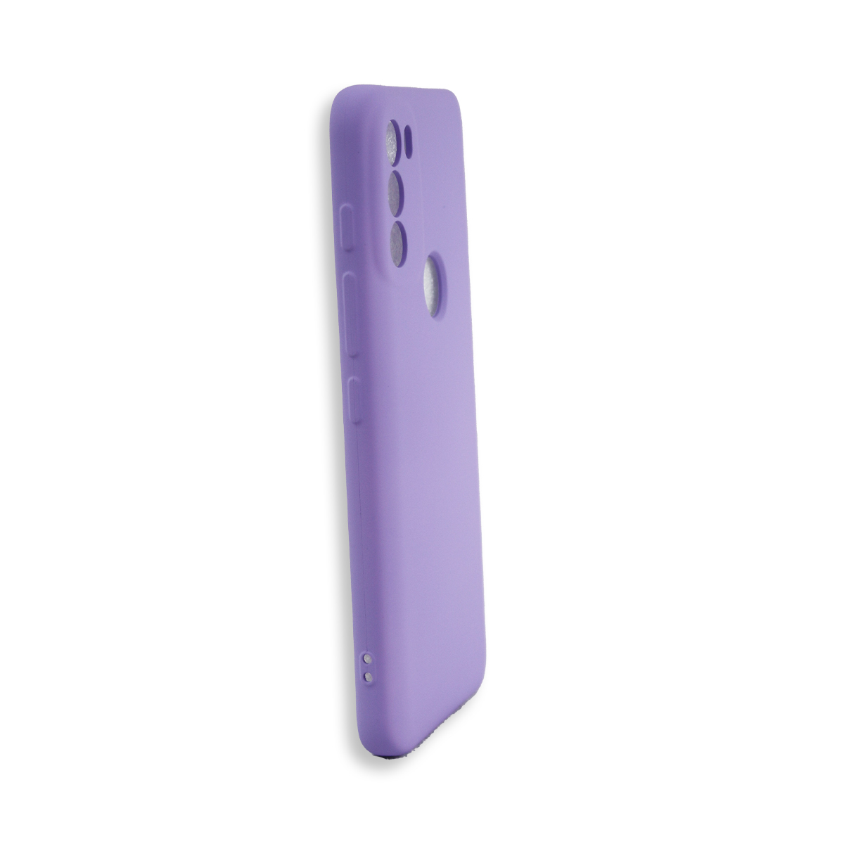 CARCASA MOTOROLA G71 JOIGO FUNDA GOMA COLOR LILA - 2