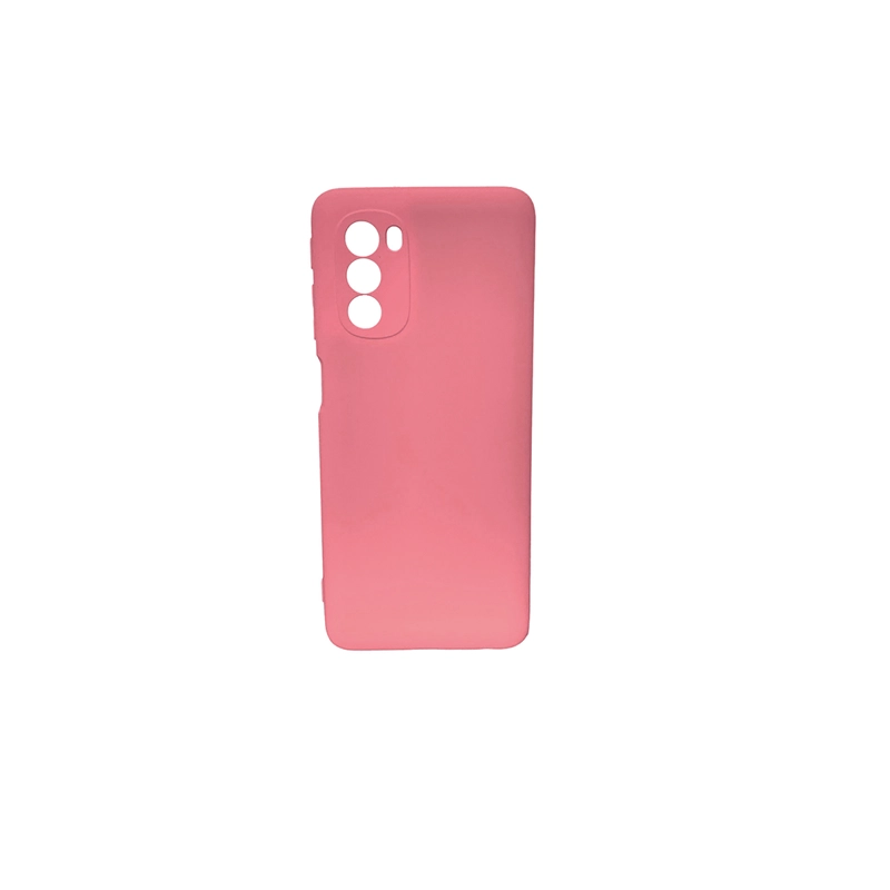 CARCASA MOTOROLA G51 JOIGO GOMA COLOR ROSADO - 1