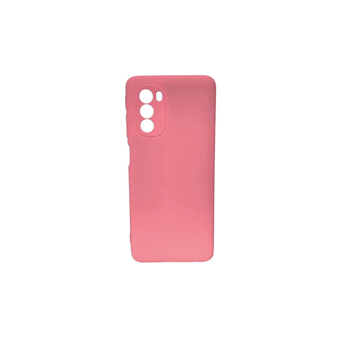 CARCASA MOTOROLA G51 JOIGO GOMA COLOR ROSADO - 1