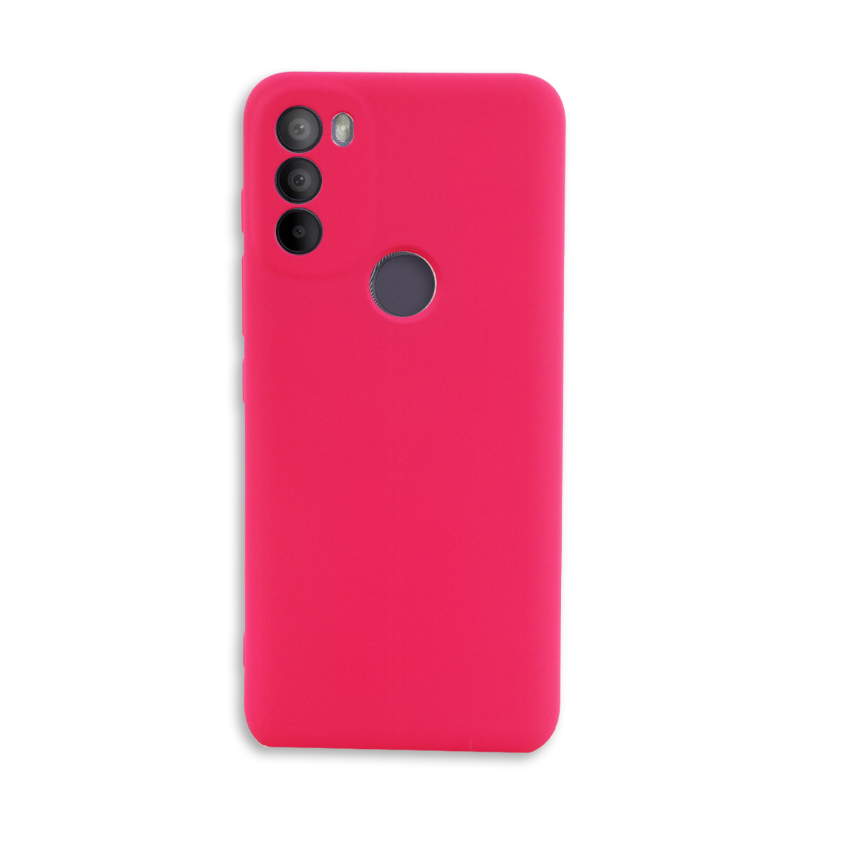 CARCASA MOTOROLA G31 JOIGO FUNDA GOMA FUCSIA - 1