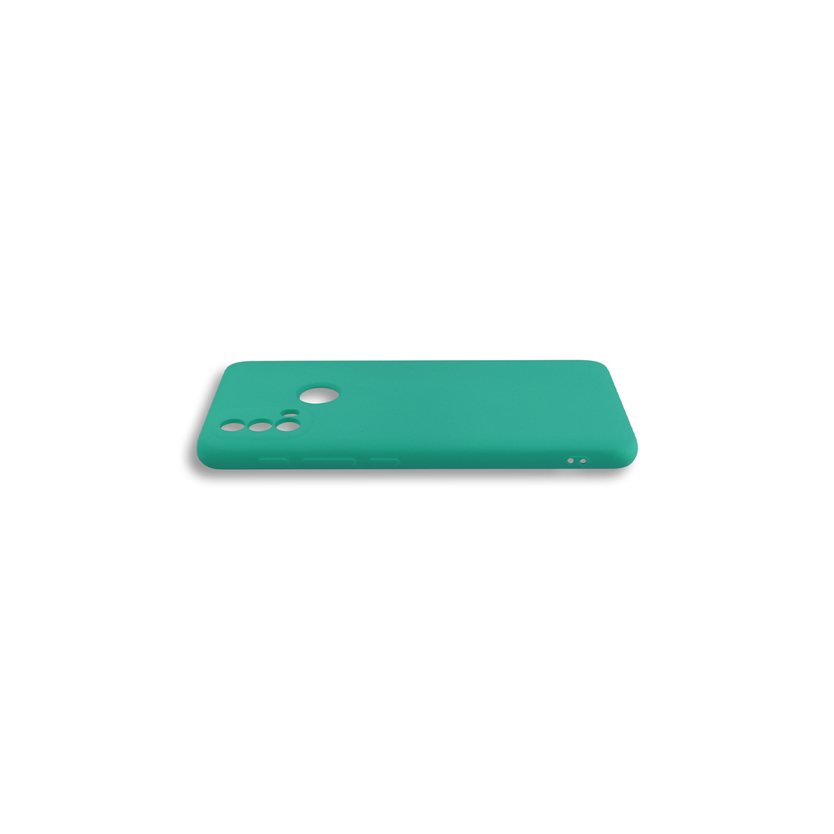 CARCASA MOTOROLA E30 E40 JOIGO GOMA TURQUESA - 2
