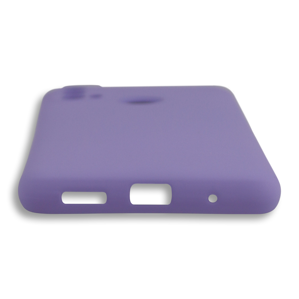 CARCASA MOTOROLA E30 E40 JOIGO GOMA LILA - 3
