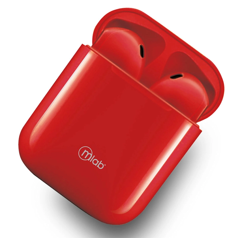 AUDIFONOS INALAMBRICOS BLUETOOTH JUST FLY ROJO - 1