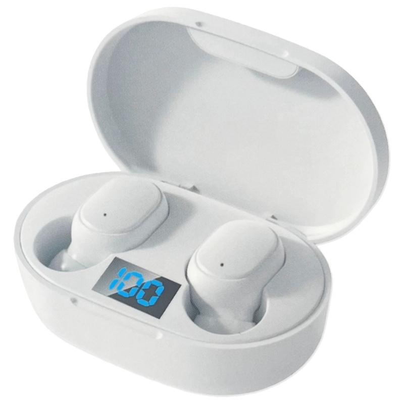 AUDIFONOS INALAMBRICOS BLUETOOTH TECNOLAB TWS TL564 BLANCOS - 2