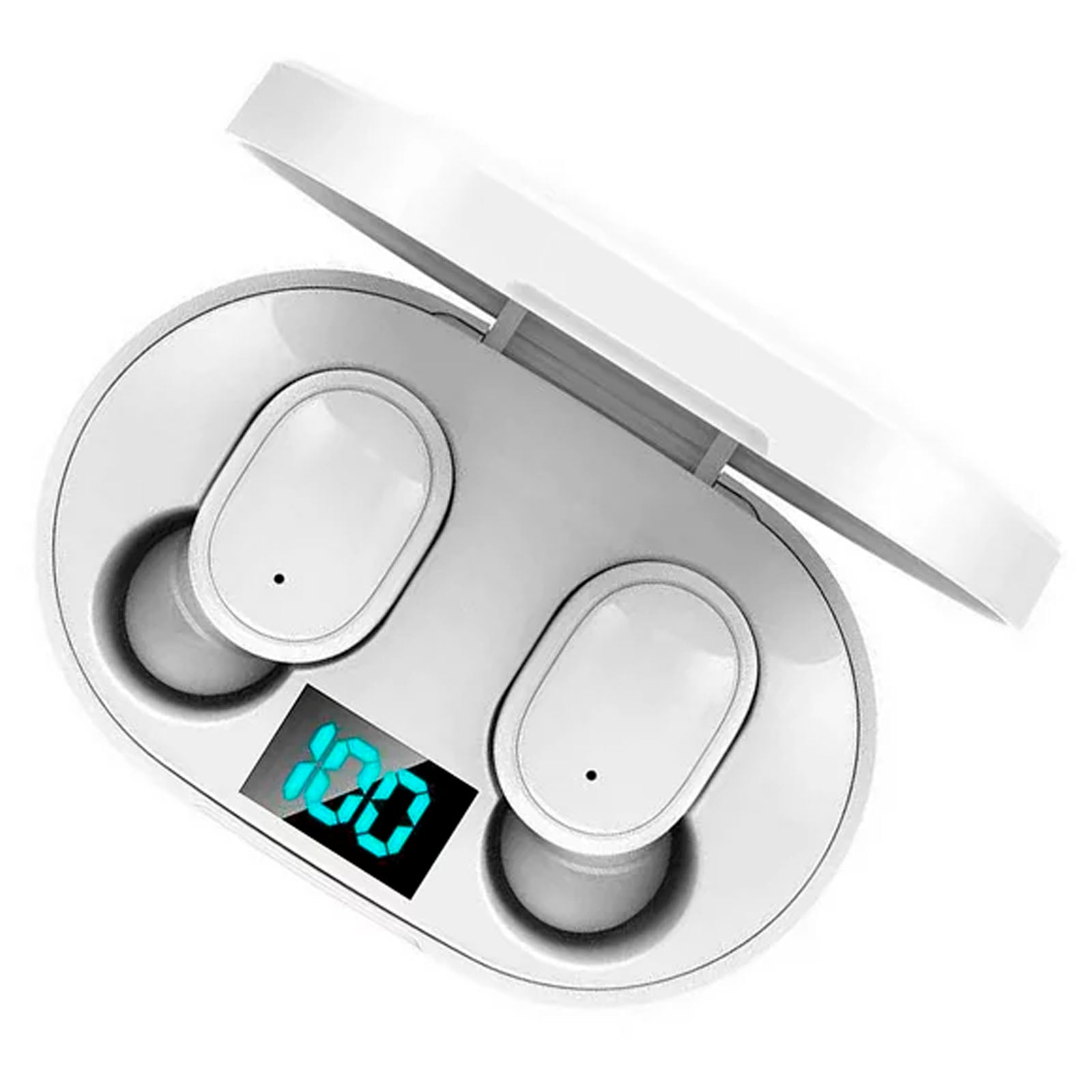 AUDIFONOS INALAMBRICOS BLUETOOTH TECNOLAB TWS TL564 BLANCOS - 3