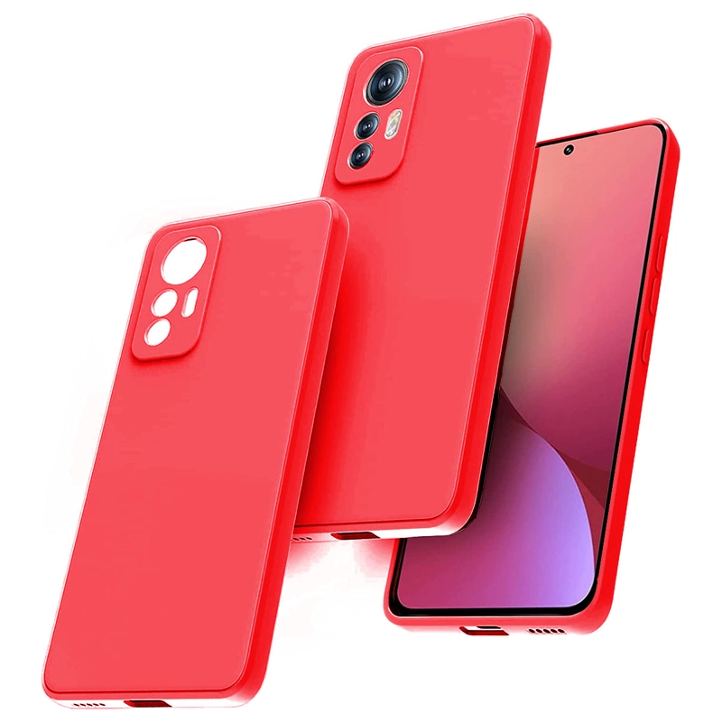 CARCASA XIAOMI REDMI MI 12 LITE JOIGO FUNDA ROJO - 1