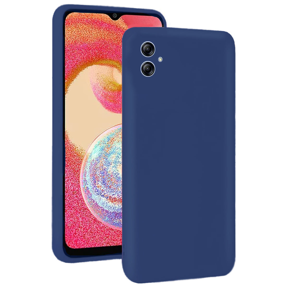 GENÉRICO CARCASA SAMSUNG A04E JOIGO GOMA AZUL
