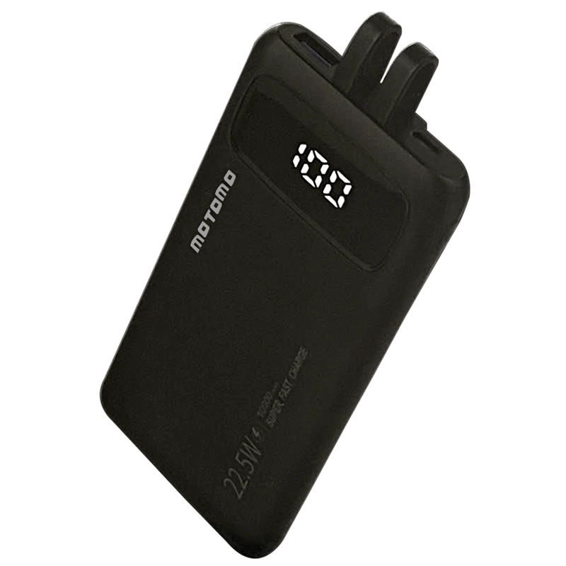 BATERIA EXTERNA POWERBANK PORTATIL NEGRO 10000MAH P042 - 1