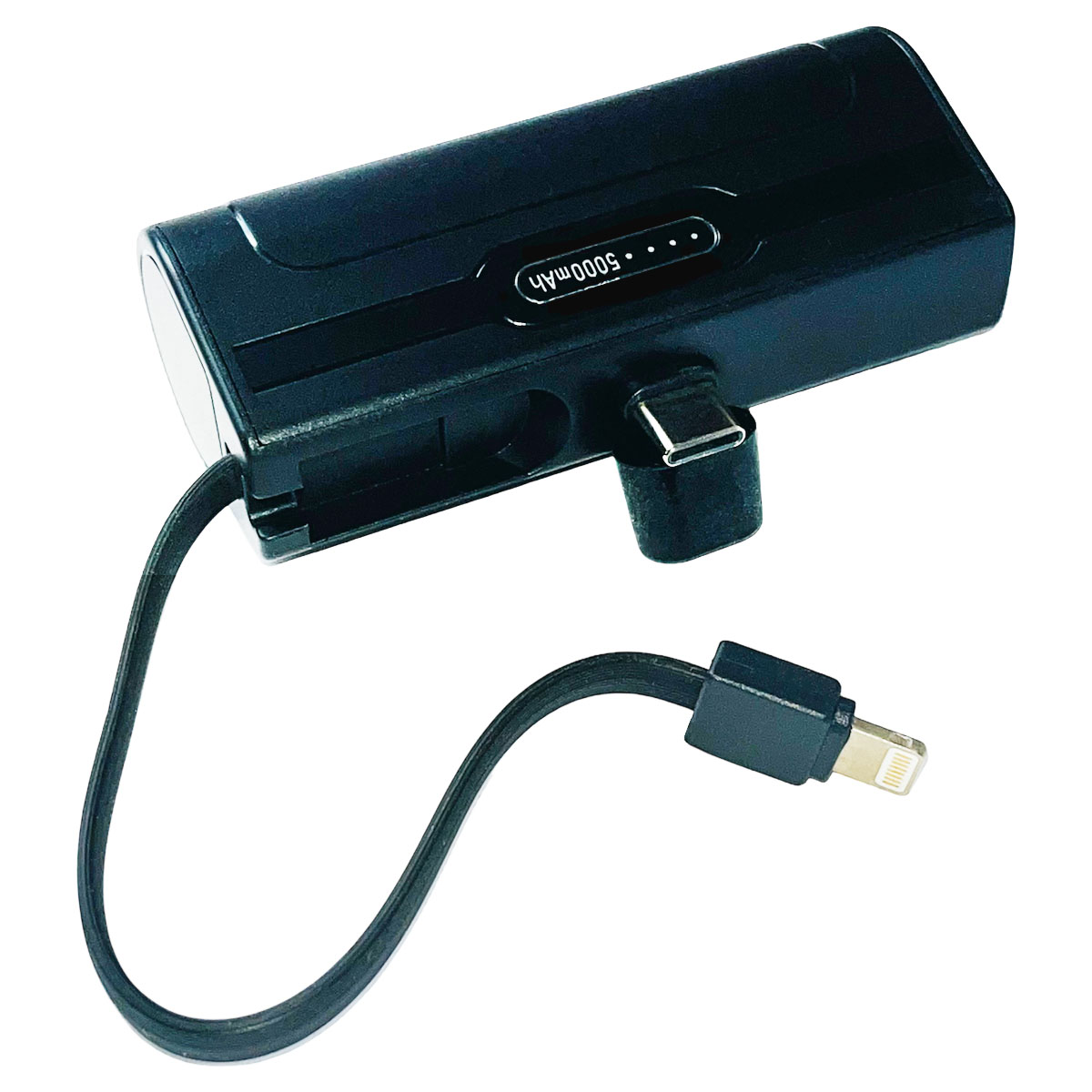 BATERIA EXTERNA POWER BANK CARGA RAPIDA 5000MAH MG-G89 NEGRO - 1