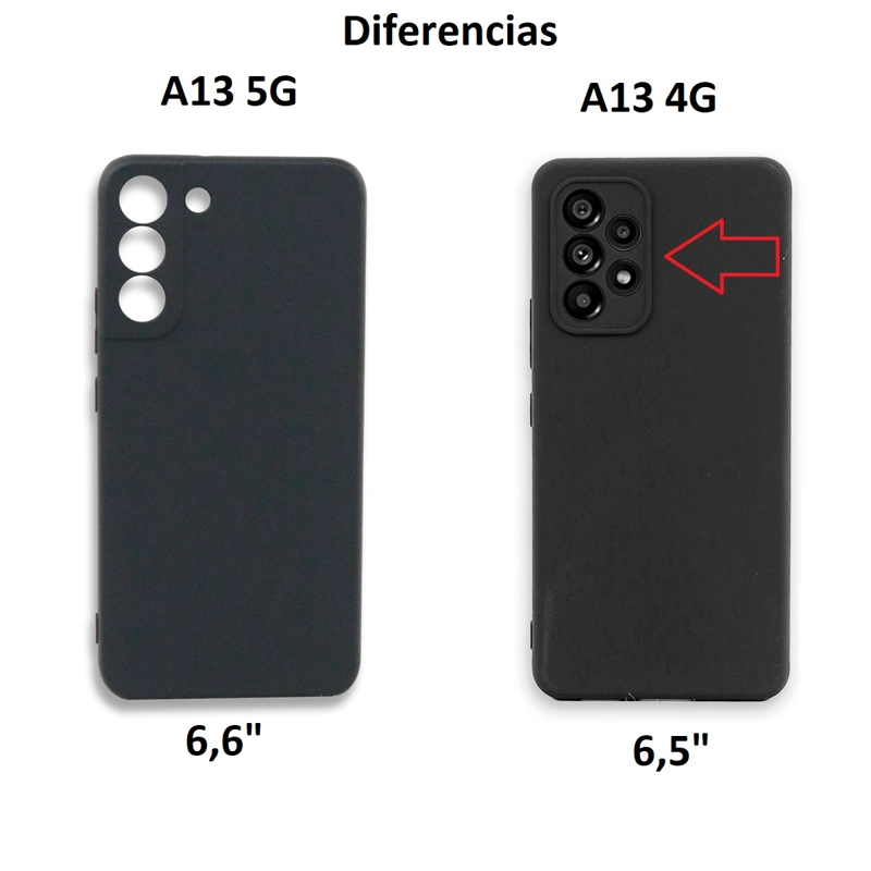 CARCASA SAMSUNG A13 5G JOIGO FUNDA ROJO - 5