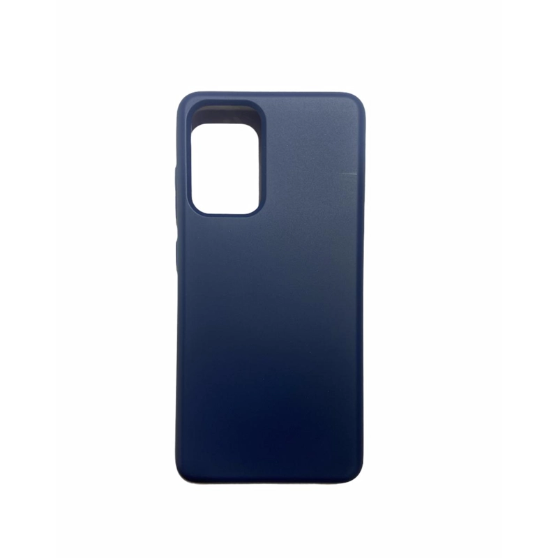GENÉRICO CARCASA COMPATIBLE CON SAMSUNG A72 GOMA AZUL