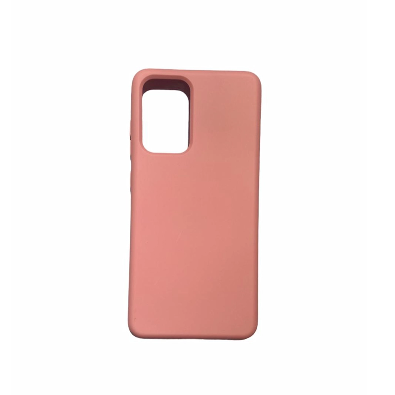 GENÉRICO CARCASA COMPATIBLE CON SAMSUNG A72 GOMA ROSA