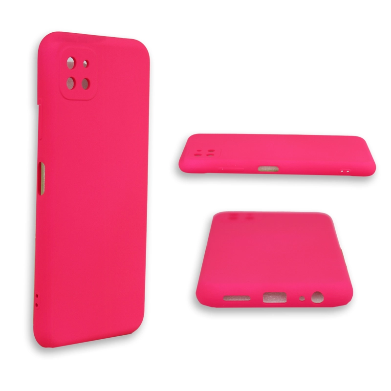 CARCASA COMPATIBLE CON SAMSUNG A22 5G GOMA FUCSIA - 5