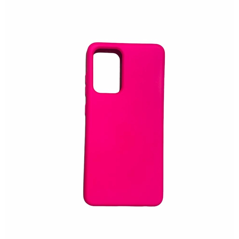 GENÉRICO CARCASA COMPATIBLE CON SAMSUNG A72 GOMA FUCSIA