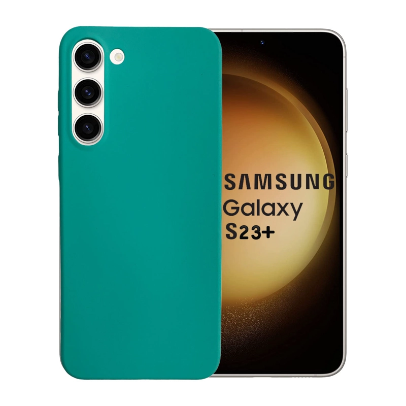 GENÉRICO CARCASA COMPATIBLE CON SAMSUNG S23 PLUS TURQUESA
