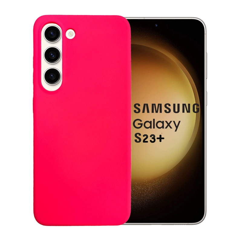 GENÉRICO CARCASA COMPATIBLE CON SAMSUNG S23 PLUS FUCSIA
