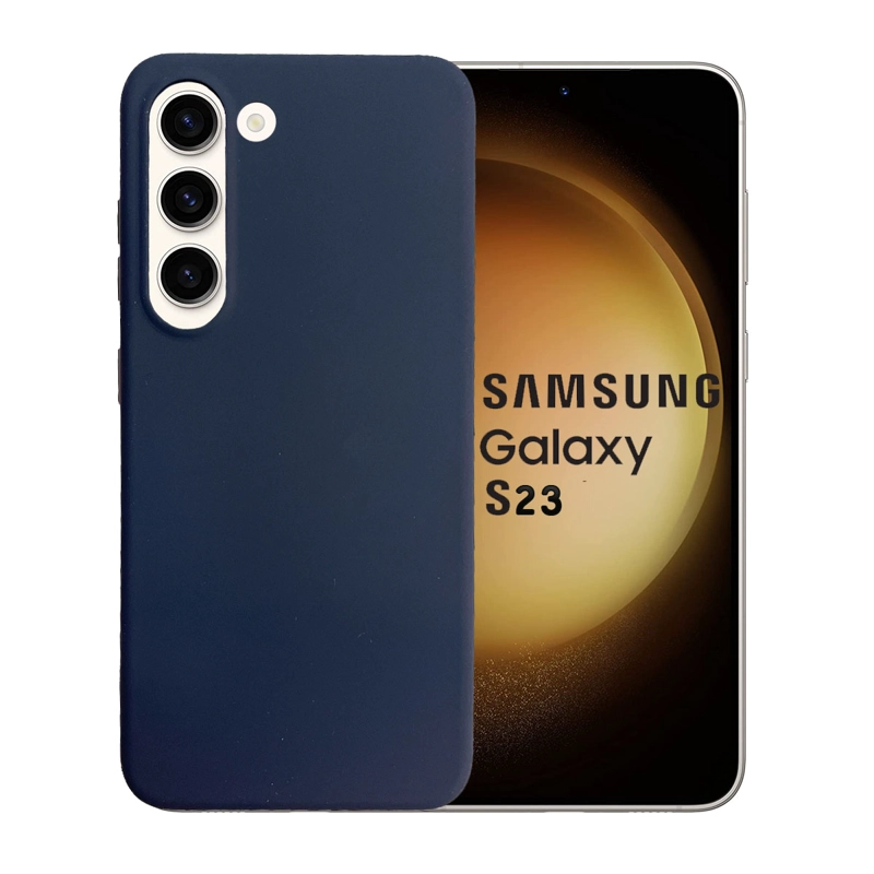 JOIGO CARCASA PARA SAMSUNG S23 GOMA AZUL