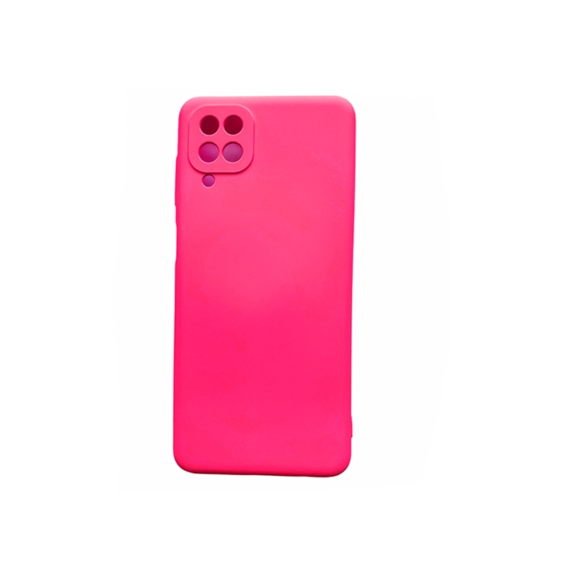GENÉRICO CARCASA COMPATIBLE CON SAMSUNG A12 GOMA FUCSIA