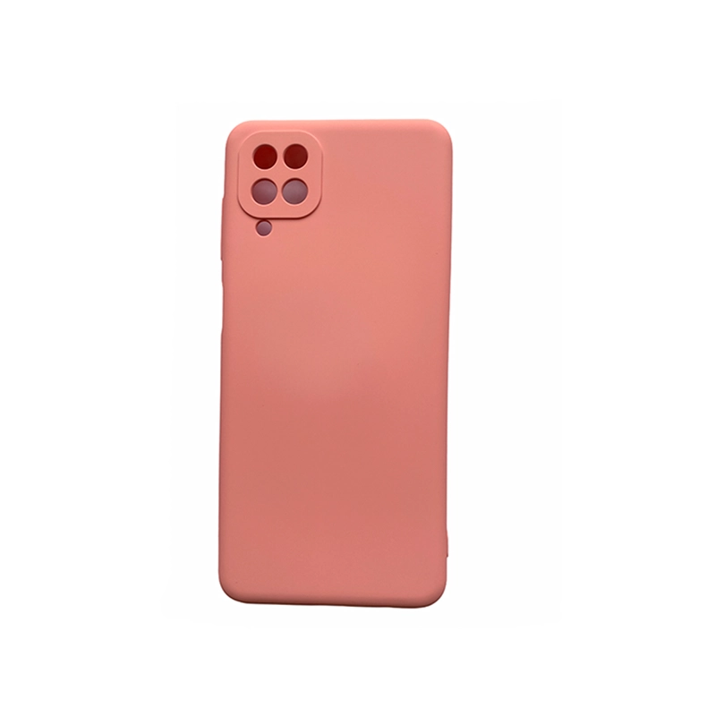 GENÉRICO CARCASA COMPATIBLE CON SAMSUNG A12 GOMA ROSA