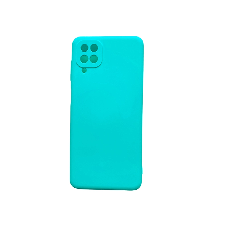 GENÉRICO CARCASA COMPATIBLE CON SAMSUNG A12 GOMA TURQUESA