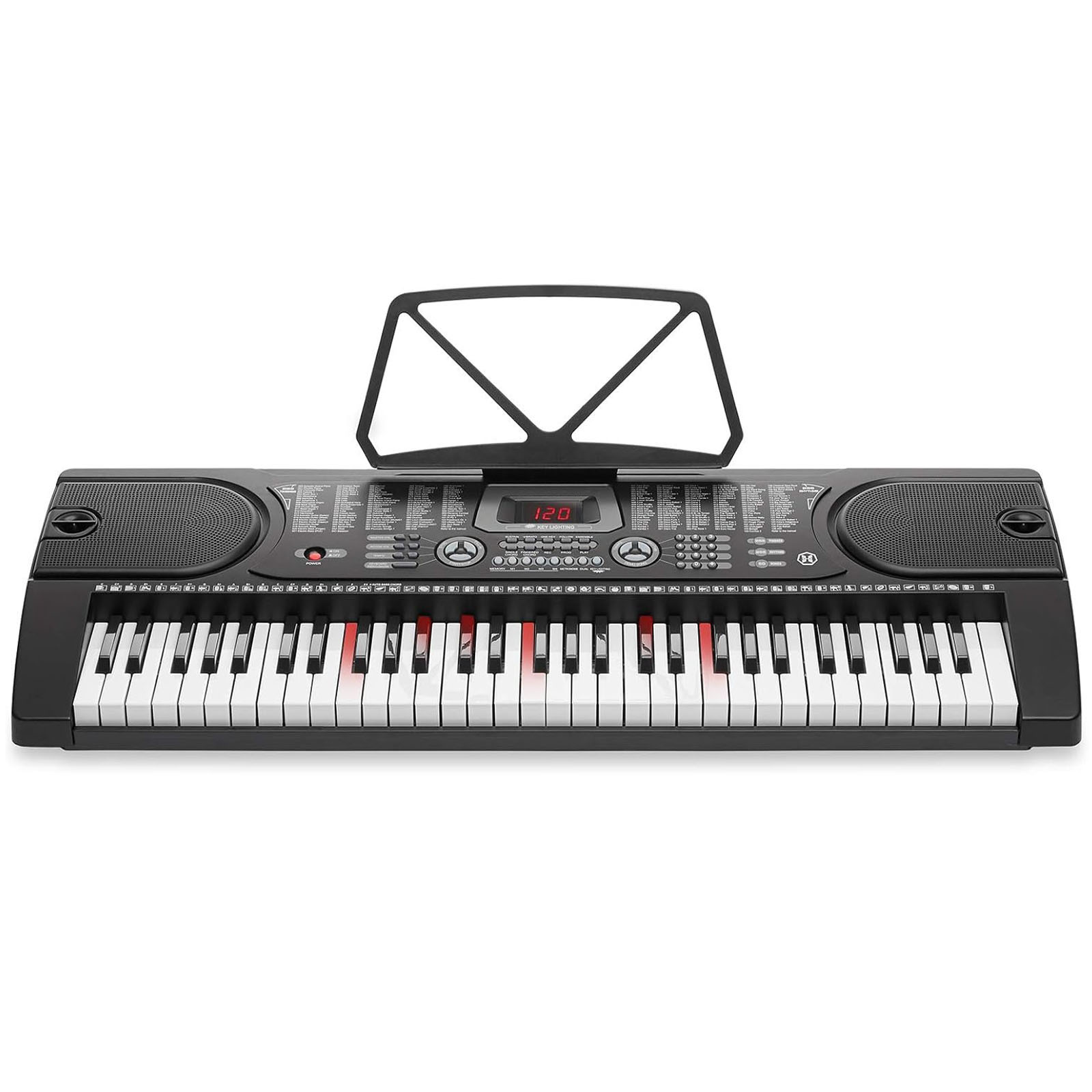 TECLADO HENDRIX ELECTRÓNICAO 61 TECLAS PIANO ÓRGANO HX0076 - 1