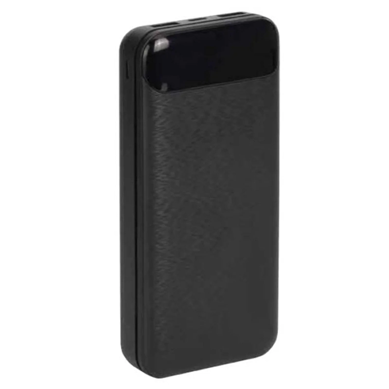 BATERIA EXTERNA POWER BANK CARGA RAPIDA 20000MAH TL180 NEGRO - 1