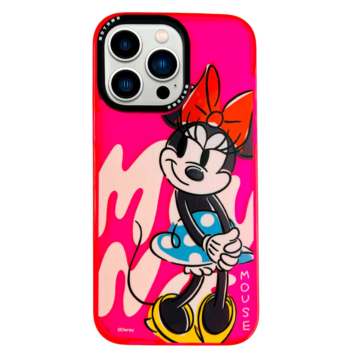 JOIGO CARCASA IPHONE 14 PRO JOIGO DISEÑO DISNEY MINNIE FUCSIA