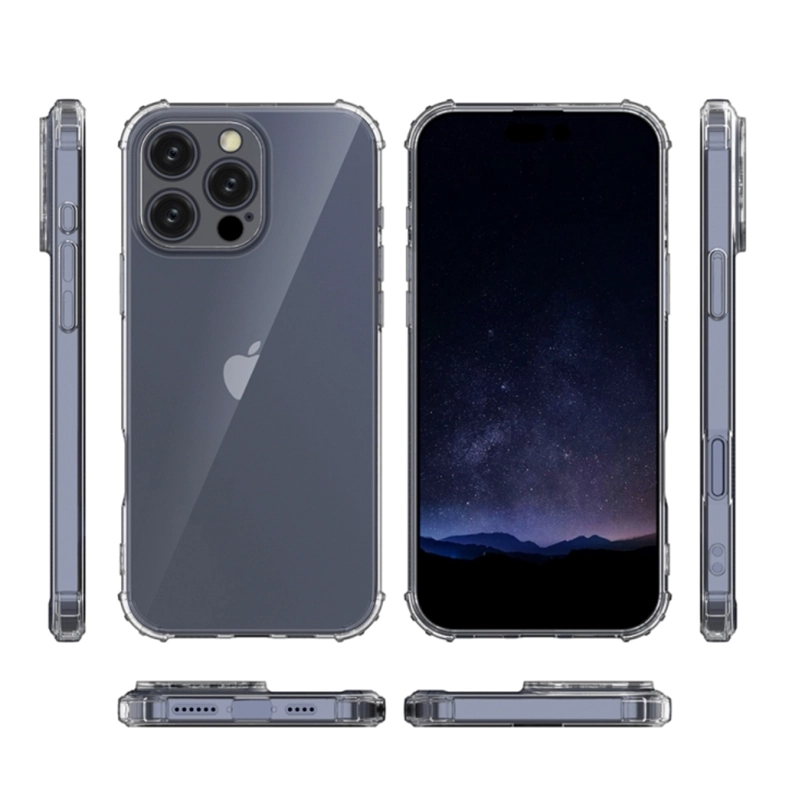 CARCASA IPHONE 16 PRO JOIGO TRANSPARENTE REFORZADO - 5